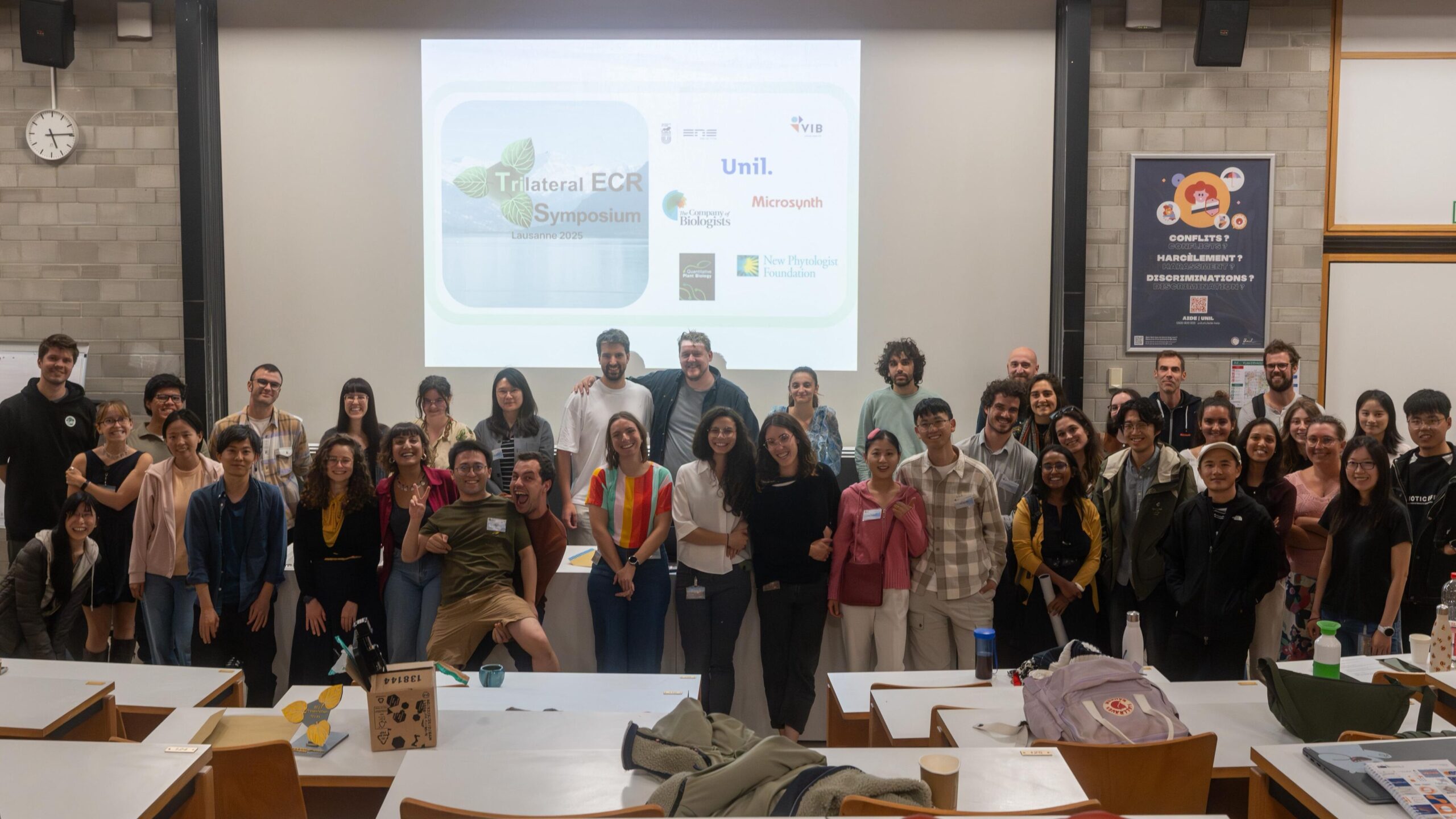 Group photo of the attendee´s of Trilateral ECR Symposium.